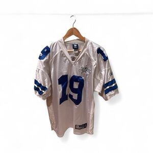 Dallas cowboys Austin Miles vintage 19 jersey White and Blue Football Jersey